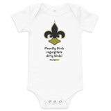 Fleurdly Bird Regurgitate Dirty Bird Onesie