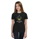 Fleurdelis whodaticus Youth T-Shirt