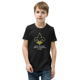 Fleurdelis whodaticus Youth T-Shirt