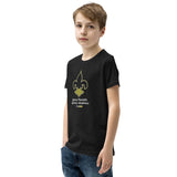 Fleurdelis whodaticus Youth T-Shirt