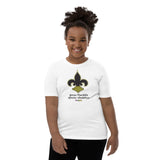 Fleurdelis whodaticus Youth T-Shirt