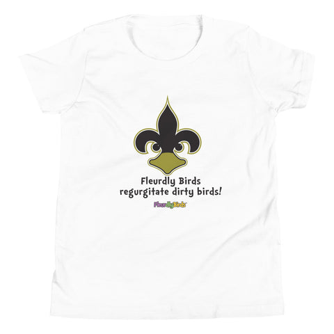 Fleurdly Bird Regurgitate Dirty Bird Youth T Shirt